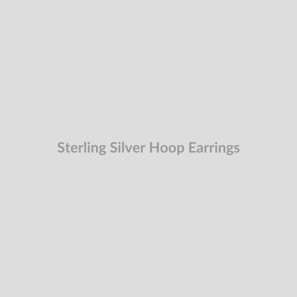 Sterling Silver Hoop Earrings