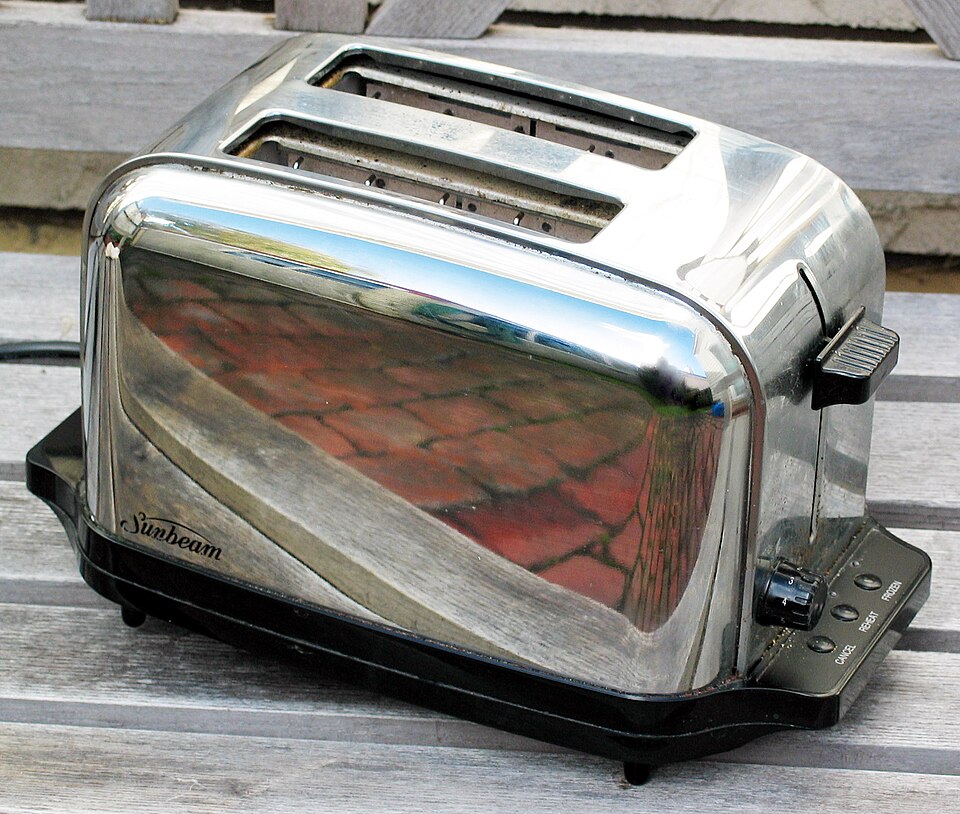 4-Slice Stainless Steel Toaster