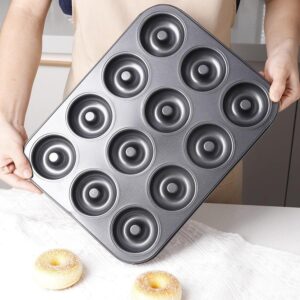 12-Cavity Non-Stick Donut Baking Pan