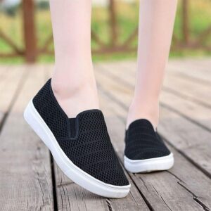 Women’s Breathable Mesh Slip-On Sneakers