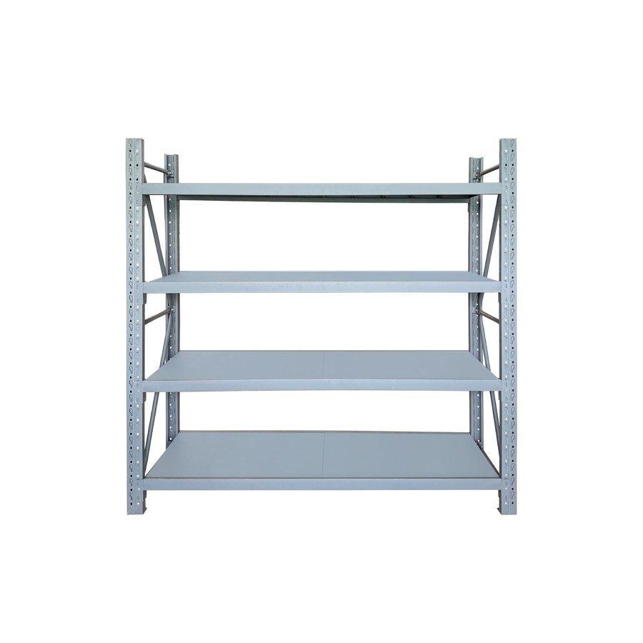 Heavy-Duty 4-Tier Metal Storage Shelving Rack Heavy-Duty 4-Tier Metal Storage Shelving Rack