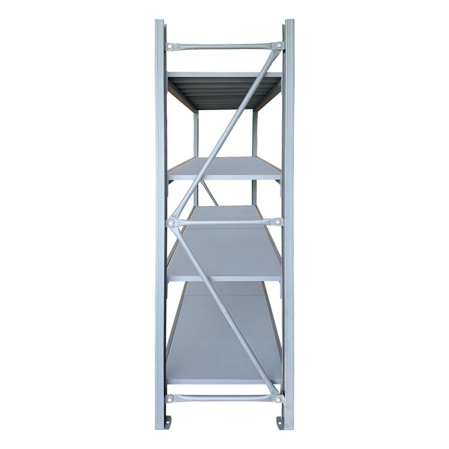 Heavy-Duty 4-Tier Metal Storage Shelving Rack - Image 4
