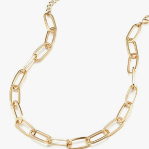Gold-Tone Chain Necklace & Bracelet Set Gold-Tone Chain Necklace & Bracelet Set