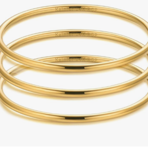 Thin Gold-Plated Stackable Bangle Bracelet Thin Gold-Plated Stackable Bangle Bracelet