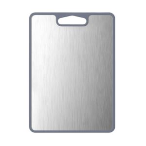 Double-Sided Stainless Steel Cutting Board